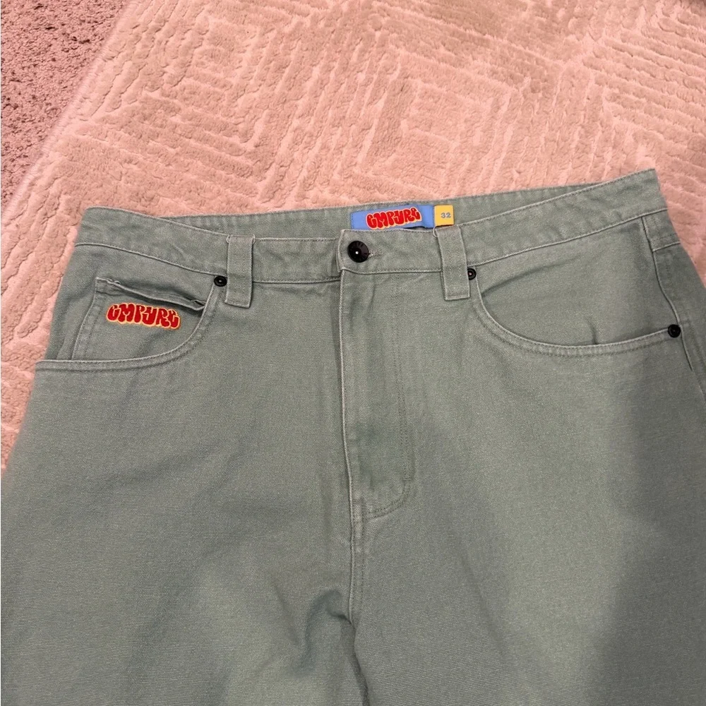 GMPYRE Green Workwear Style Pants - Picture 2 of 7